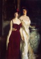 Ena and Betty Daughters of Asher and Mrs Wertheimer portrait John Singer Sargent